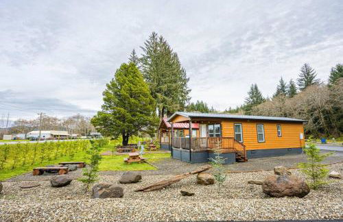 Rainforest Tiny Home Retreat Woodsy - Foto 17