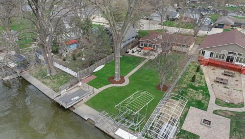 Meyers Bay Sunset Lakefront Cottage in Fox Lake with Boat Pier - Foto 3