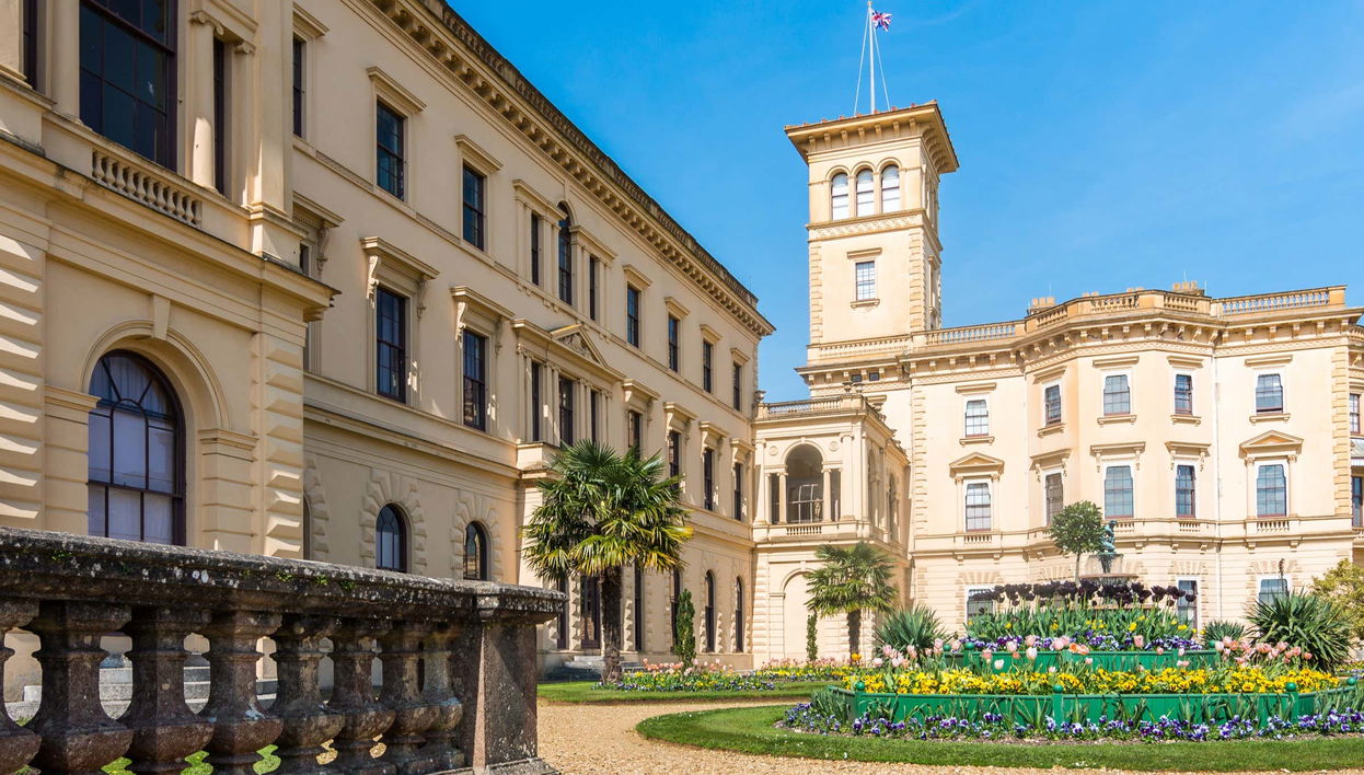 Entrada al castillo de Osborne