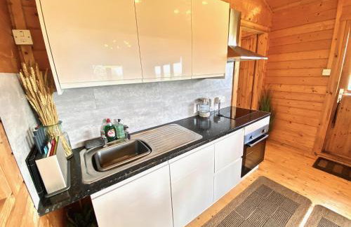 Yealm Cabin Self Catering Log Cabin in Devon with Hot Tub - Foto 26