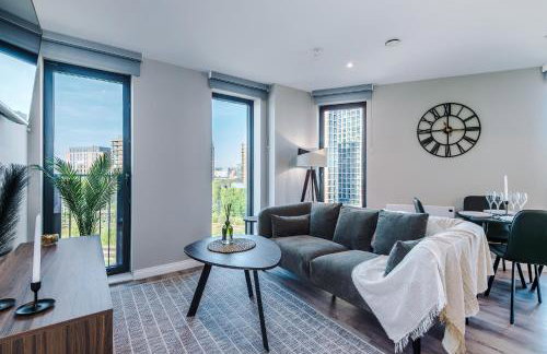 Bright Leeds City Centre 2-Bed Apt, Super-fast Wifi - Foto 1