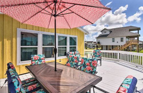 Lively Galveston Home with Deck and Beach Views! - Foto 21
