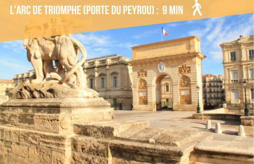 Youmi - Appartement Calme avec Jacuzzi et Clim à 5min de la Comédie, Tram à 200m - Foto 19