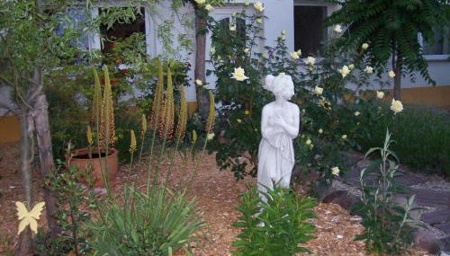 Ferienwohnung Grüne Oase - Foto 3, Garden view