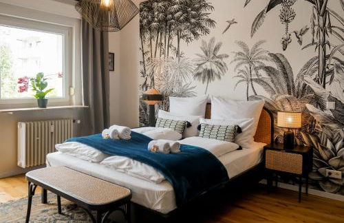 7Seas Ctiy-Apartment Saarbrücken l NETFLIX l Balkon l 24-7 Check-In - Foto 1