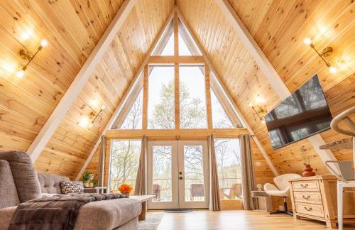 Valhalla Cabins AFrames with hot tubs & sauna - Foto 51