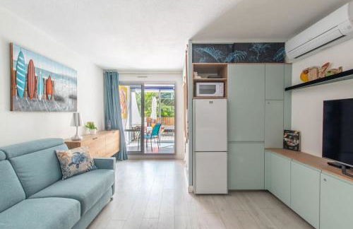 Le Murmure du Palmier * Mer à 2 min * Parking Privé * Terrasse - Foto 9