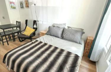 Studio de charme à Montrouge - 20 m² - Internet inclus - Foto 11