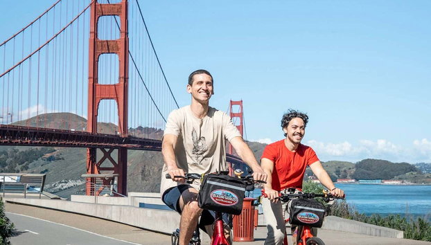 Tour en bicicleta por San Francisco - Foto 2, Pasando junto al Golden Gate de San Francisco