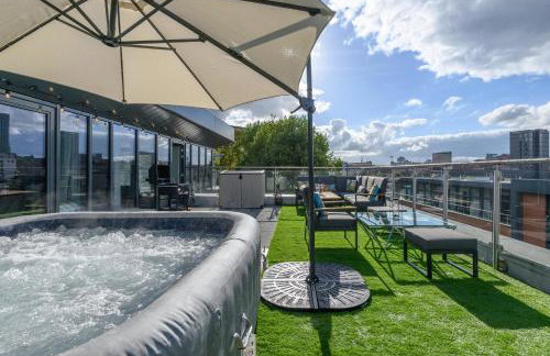 Luxury Penthouse with Private Hot Tub Overlooking Leeds City Centre - Foto 69