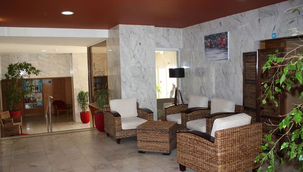 Zona de estar del vestíbulo