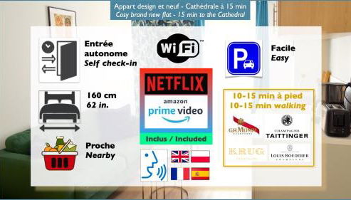 Le Petit Meslier, 15 min Cathédrale - old town - Foto 3