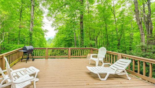 Smoky Mountain Cabin with Fire Pit and Stunning Views! - Foto 3