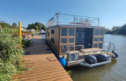 Houseboat Water King apartament pływający dom na wodzie łódź Hausboot 7 os - Foto 39