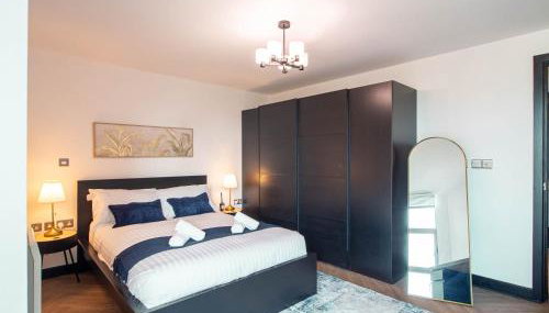 Lux 2 Bed Apartment In Central Leeds Sleeps 6 - Foto 2, wardrobe