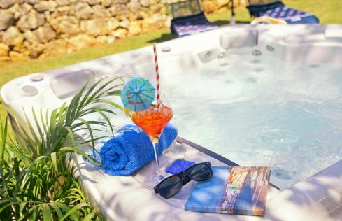 Villa Riviera blue with seaview, pool, whirlpool, parking and boat excursions - Foto 4