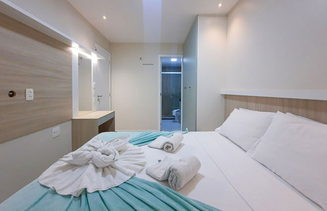 Beach Way Charmoso Pé na Areia 2 quartos 6 pessoas By DM Apartments - Foto 9