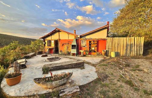 Sítio com lindo pôr do sol, tranquilidade na serra de Carrancas com riacho - Foto 31