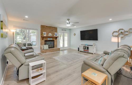 5 Mi to Dtwn Beaufort Home with Screened-In Patio - Foto 2