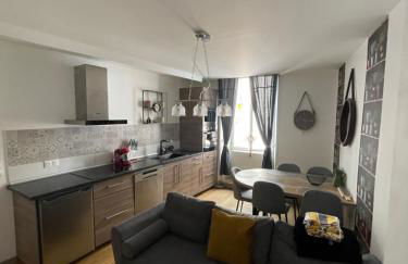 Liberté et Confort, appartement entier, moderne avec 2 chambres et cuisine équipée au coeur de Semur - Foto 55