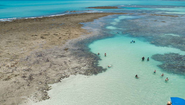 Um dos paraísos do Brasil