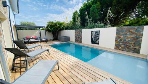 Villa 300m de la mer, Chatelaillon Piscine et SPA - Foto 5