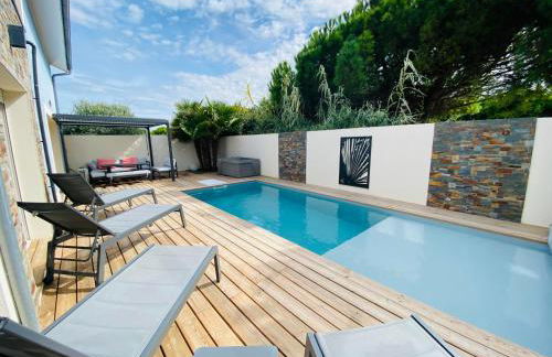 Villa 300m de la mer, Chatelaillon Piscine et SPA - Foto 5