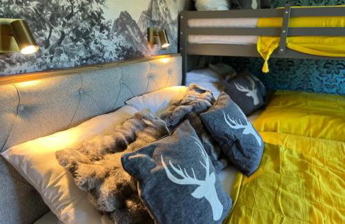 Bavaria Mountain Chalet DESIGN Ferienwohnung SKI Arber Osser Terrasse Sauna in Villa mit Bergblick bis 6 Pers - Foto 29