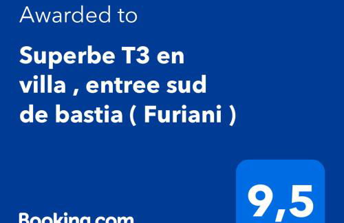 Superbe T3 en villa , entree sud de bastia ( Furiani ) - Foto 2