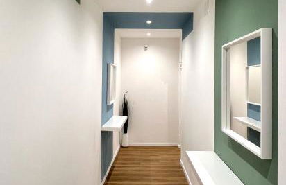 Blue Apartment - Airport 8 min - AC - Smart TV - Foto 15