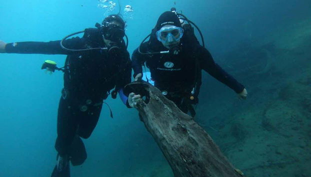 Submarinistas disfrutando de la experiencia