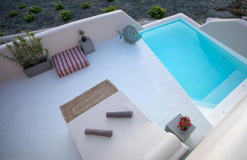 Superior Santorini Villa 2 Bedroom Villa Private Jetted Pool & Amazing Sea - Photo 34