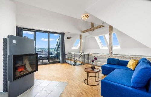 DND Design Loft I 170qm I Parken I Balkon I Workstation I Netflix I Kaffee I Waschmaschine I Trockner I Xbox I Ausblick - Foto 25