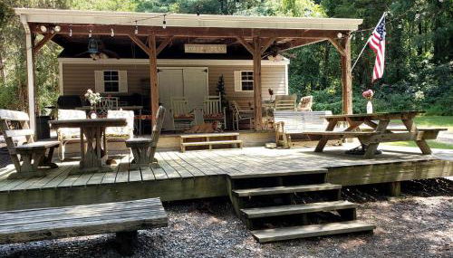 Private Pet-Friendly Cabins with Fire Pit for Nature Escapes in Clear Spring, Maryland, for Memorable Family Glamping Trips - Foto 3