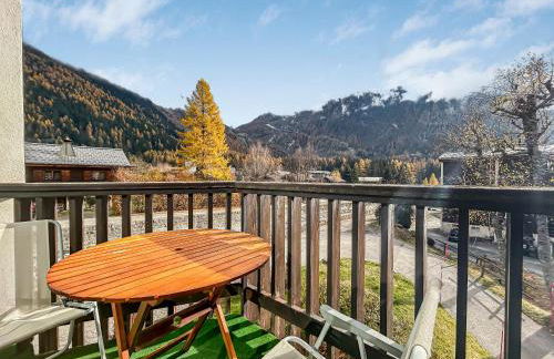 Vue Mont Blanc, balcon et parking privé - Foto 19