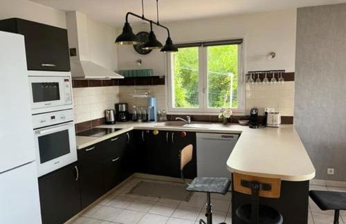 Maison Le Coteau Plage vue mer 8 pers Petit Caux - Foto 11