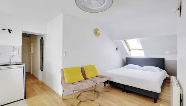 Charming Studio for 2 People - Bastille - Foto 5, Habitación