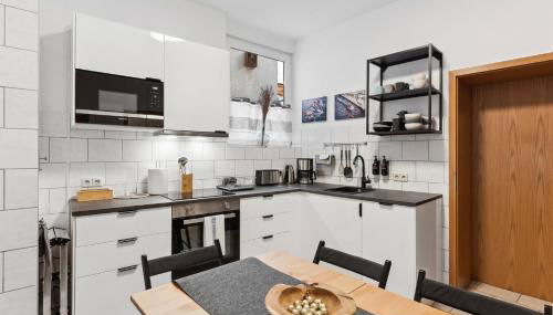 Ehrenberg Apartment am Markt Delitzsch für 6 - Foto 2, stove, dishwasher, pet friendly, toaster, minibar