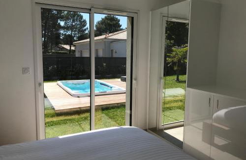 Location villa entre lac et océan avec son spa de nage - Foto 26