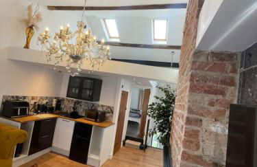 Rooftop One-Bedroom Apartment Near East Midlands Airport - Foto 9