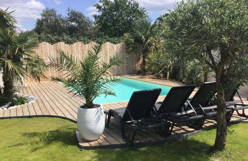 Maison avec piscine, jaccuzi, hammam à 800 m du lac - Foto 1