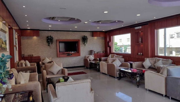 Zona de estar del vestíbulo