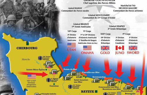 BAIE MT ST MICHEL , JULLOUVILLE , VILLA Caprice Rdc , 50 m Mer ,7 pers , Prés Plage DDAY - Foto 4