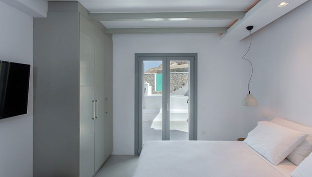 Villa Sapphire 6BR Hot Tub & Pool Ornos - Foto 4, Habitación