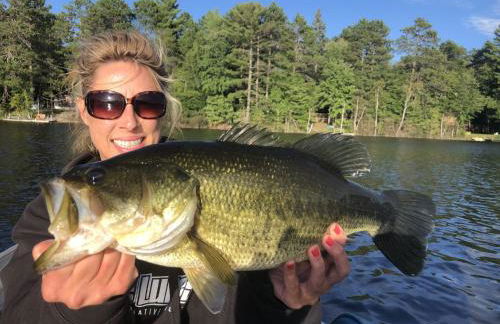 Beautiful Private Lake Lodge with Private Dock and Mountain Views - Foto 45