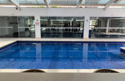 FLAT com piscina, vista para o Aquário e Feng Shui - Foto 17