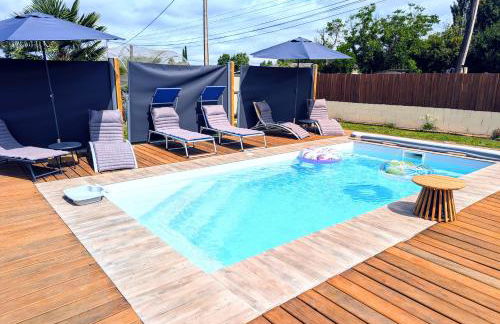 L'échappée Huroise, piscine et spa privatifs - Foto 3