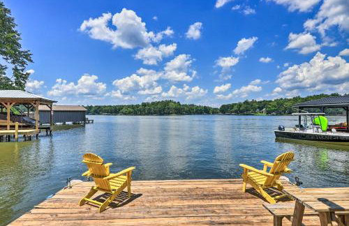 Lakefront Eatonton Getaway with Dock and Grill! - Foto 35