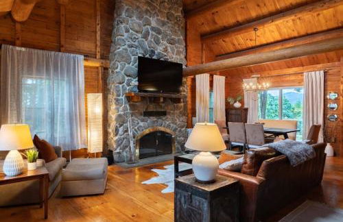 Look to the Mountains: Gunstock Acres Log Cabin - Foto 1