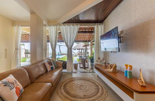 Paraíso de Tabuba - casa de aluguel por temporada - 32km de Maceió-AL - Pé na areia - 24h de Frente para o mar - Photo 47